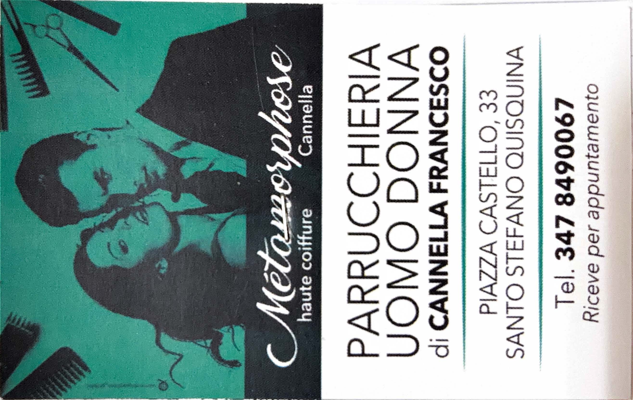 Logo Métamorphose Haute Coiffure – Parruccheria