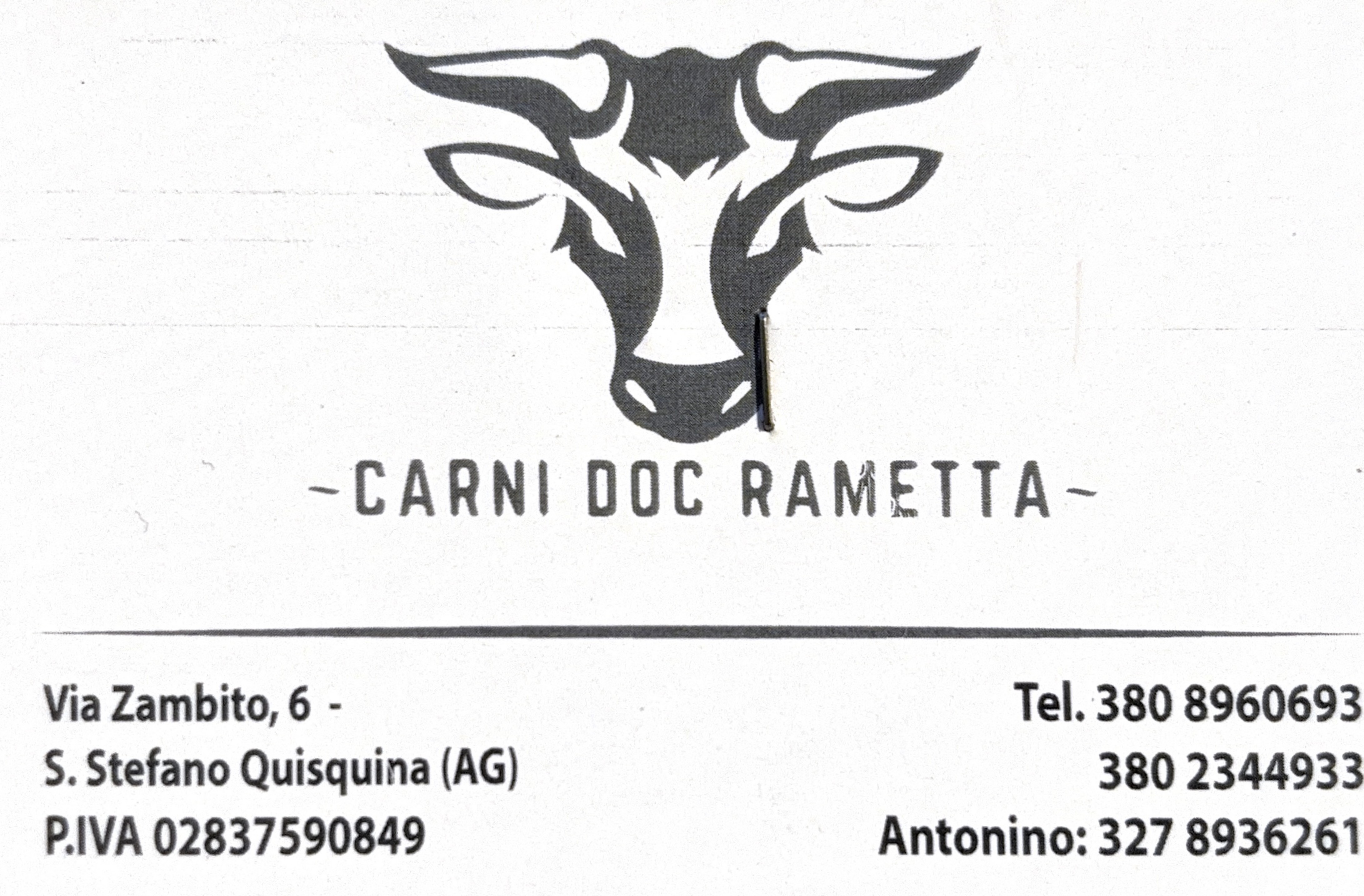 Logo Macelleria Carni DOC Rametta Salvino