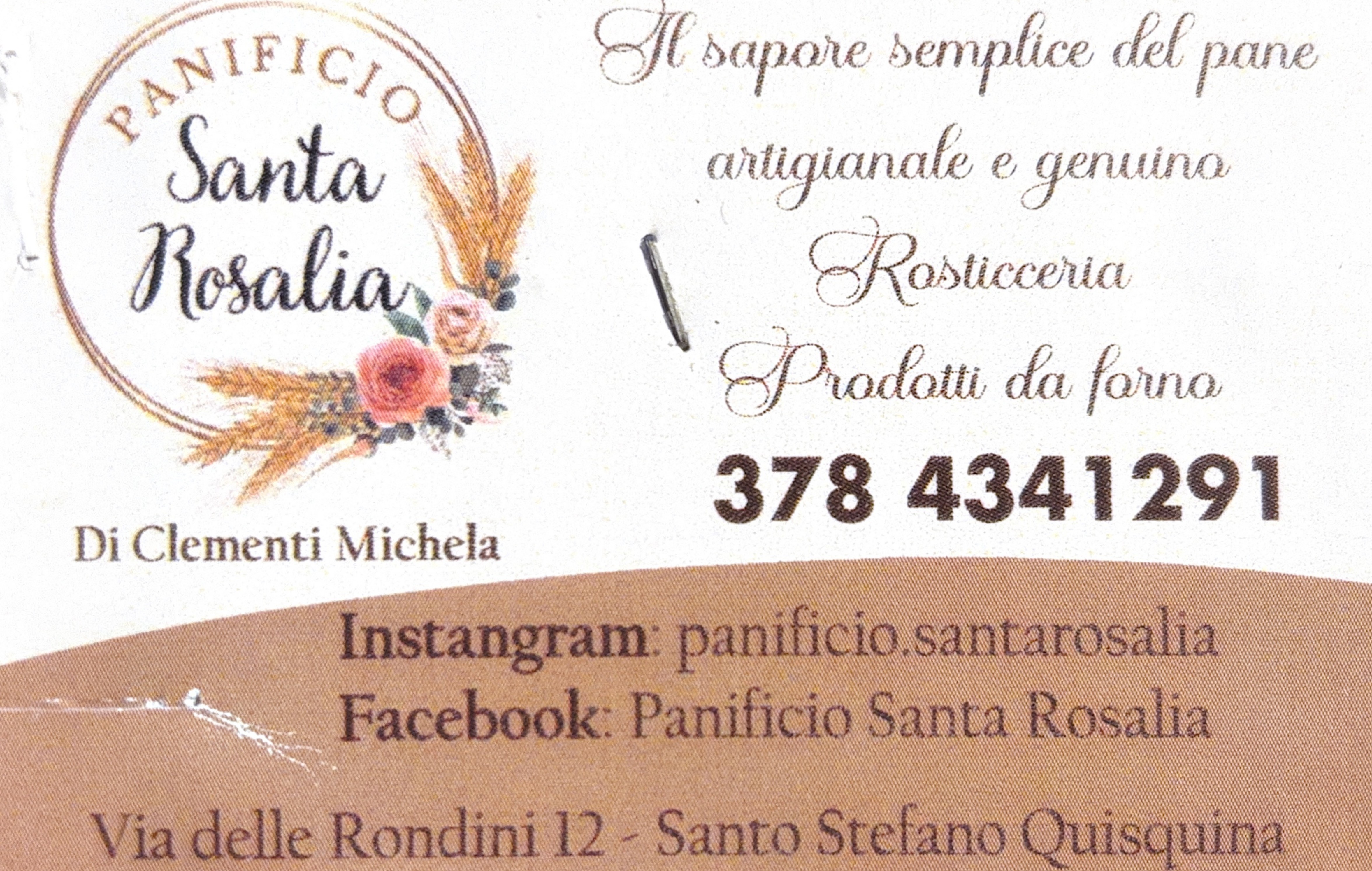 Logo Panificio Santa Rosalia – Clementi Marcello