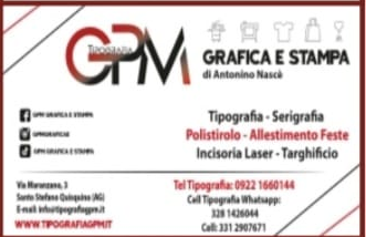 Logo Tipografia GPM – Nascè Antonino