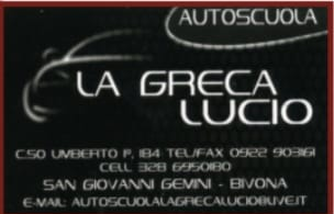 Logo Autoscuola La Greca Lucio