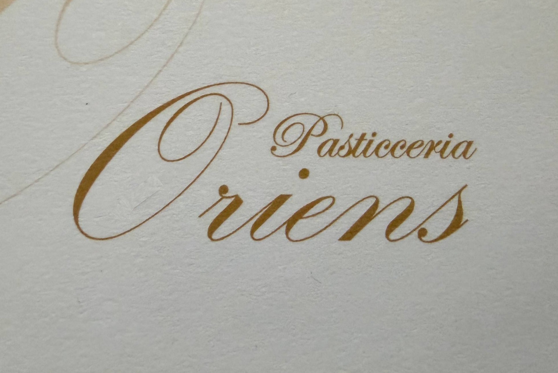 Logo Bar Pasticceria Oriens