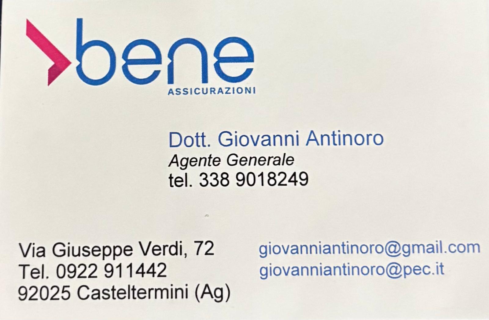 Logo Bene Assicurazioni – Dott. Antinoro