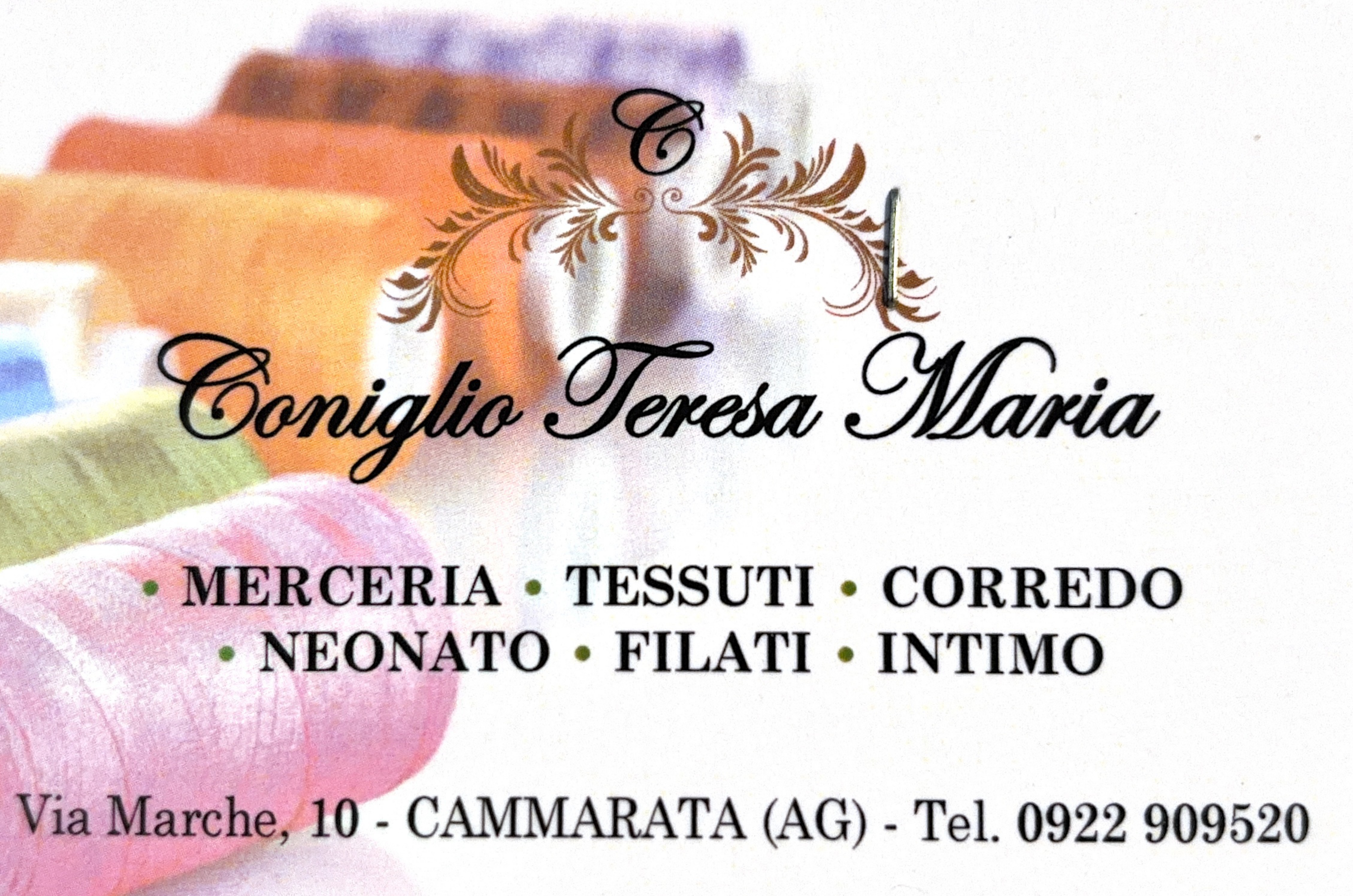 Logo Coniglio Teresa – Merceria