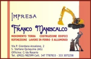 Logo Impresa Maniscalco Franco
