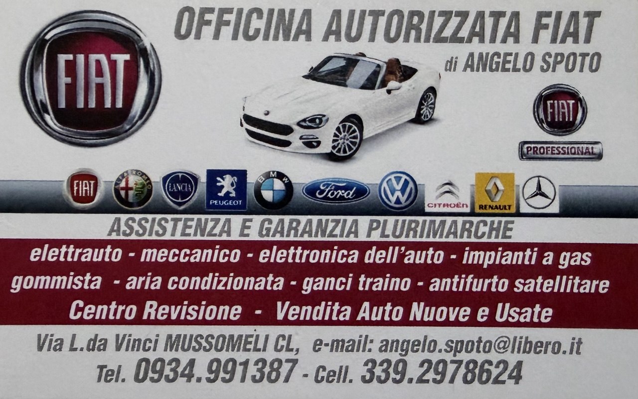 Logo Officina Autorizzata FIAT – Spoto Angelo