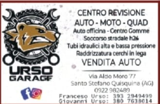 Logo Officina Urso Garage – Revisioni