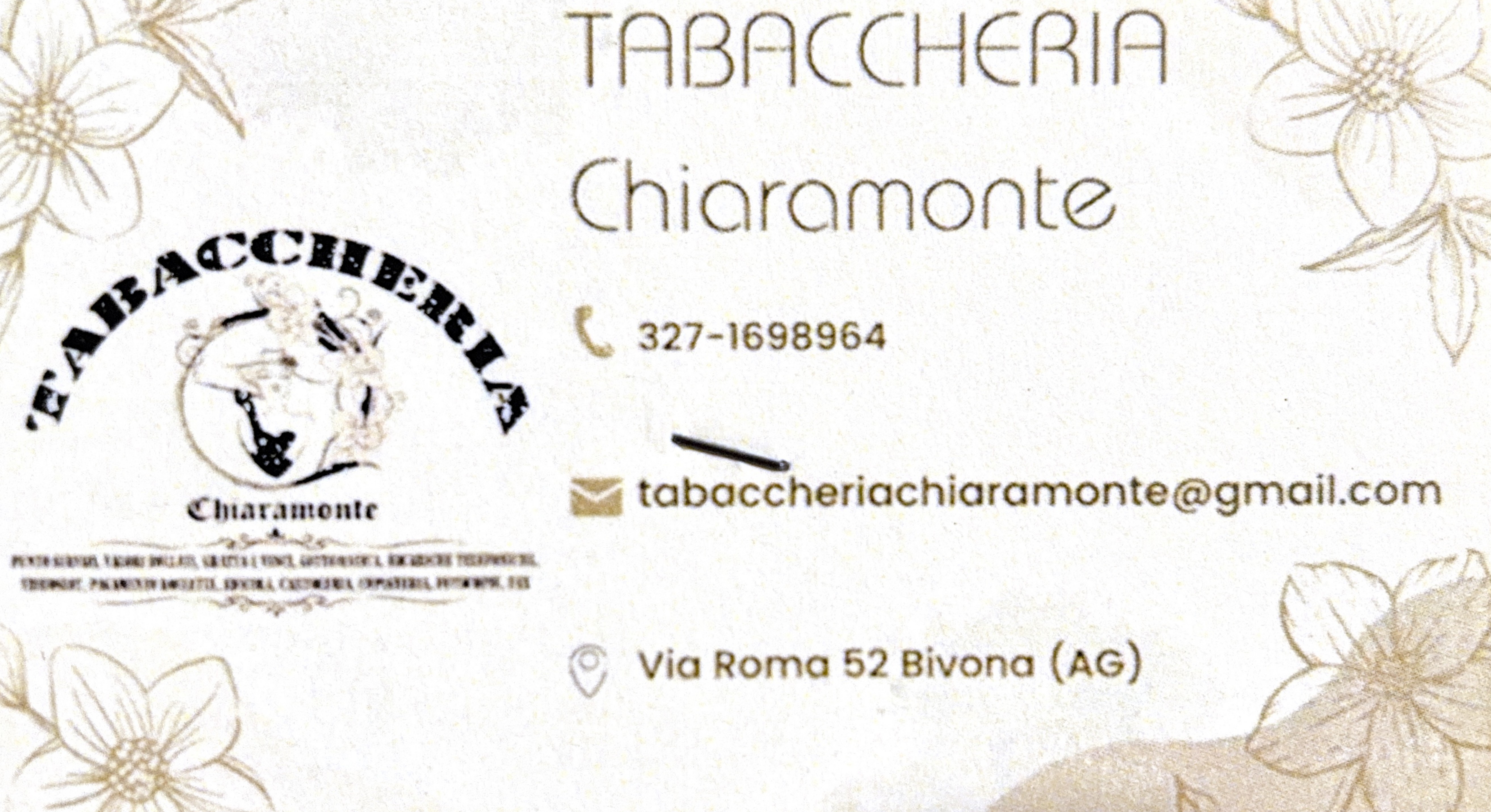 Logo Tabacchi Chiaramonte – Edicola